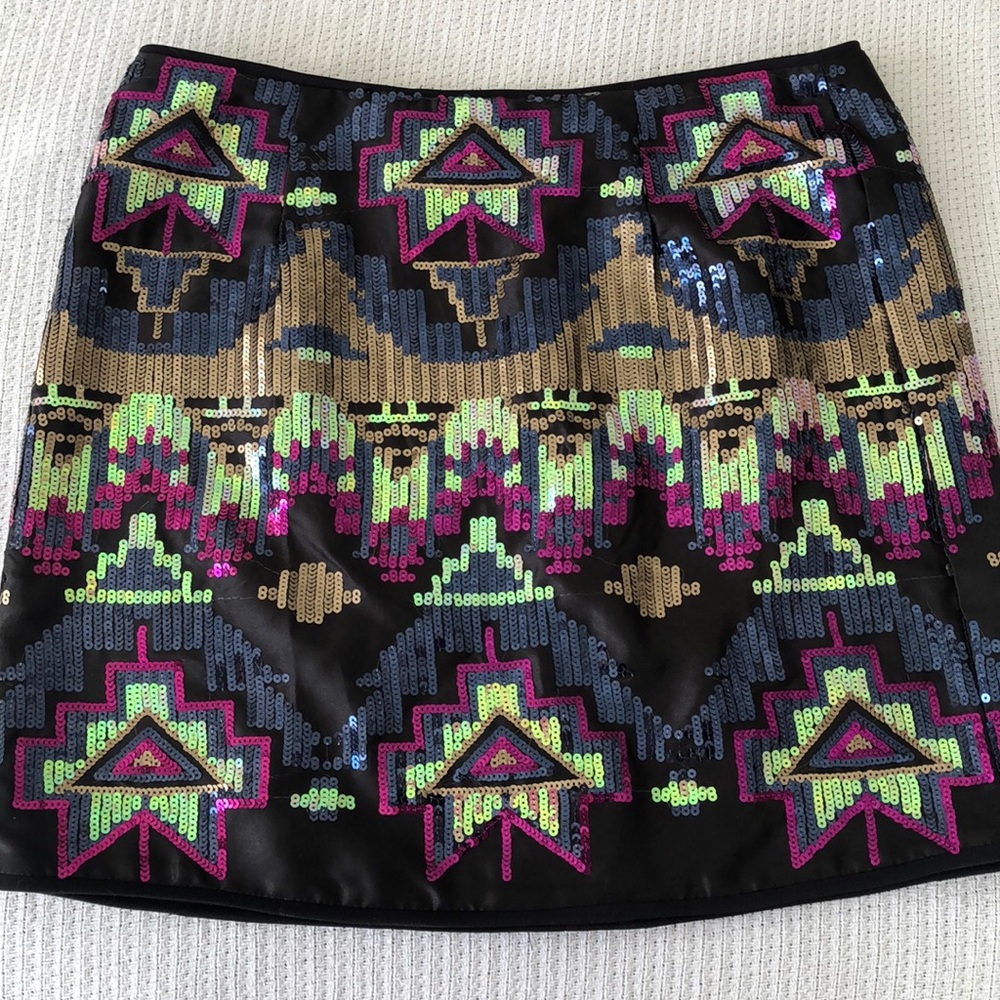 Sequin party skirt
